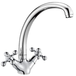 Смеситель для кухни Haiba HB4719 хром